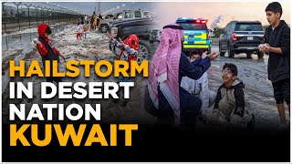 Kuwait Winter News Live: Rare Hailstorm Hits Kuwait, One Of The Hottest Countries On Earth