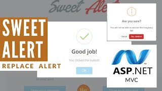 How to use Jquery Sweet Alert In ASP NET MVC