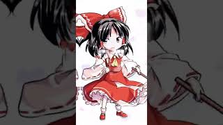 ちび霊夢が可愛いだけの動画　#shorts #東方 #東方project #博麗霊夢 #霊夢