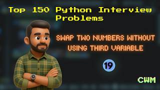 Swap two numbers without using third variable 🐍 | Top 150 Python Interview Problems in Tamil