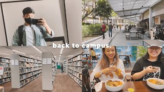 (silent vlog) back to campus! monash tour, student life | malaysia