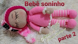 Bebê soninho amigurumi aula 2