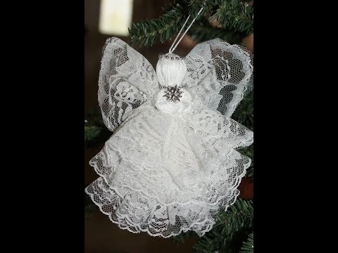 Lace Angel Christmas Ornament Lace Angel Christmas Ornament