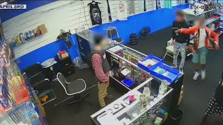 Victim opens fire on would-be robbers in shootout at Compton store