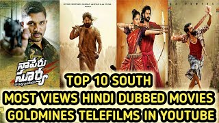 Top 10 Most Views Hindi Dubbed Movies Of Goldmines Telefilms In Youtube [Goldmines Telefilms]