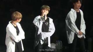 [170531] BTS The Wings Tour In Osaka Day 2 @ LAST TALK JIMIN FOCUS FANCAM