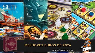 Live Nórdica 387 - Melhores Eurogames de 2024!