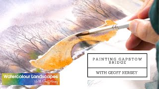 Painting Gapstow Bridge ⎮  Preview ⎮ Geoff Kersey ⎮ Watercolour Landscapes