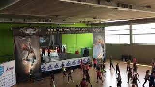 February Fitness León 2017. Pedro Ruiz e Izaskun Eugui