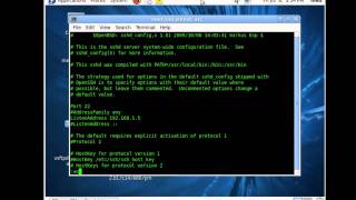 [Fedora] Basic SSH Configuration