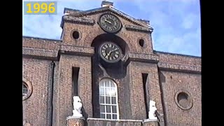 Inside Royal Arsenal Woolwich 1996 after closure behind secret city walls before housing development