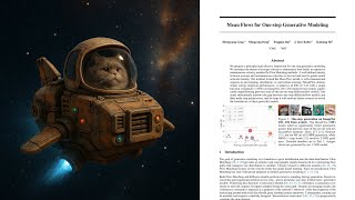 Mean Flows for One-step Generative Modeling (Paper Walkthrough)