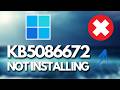 FIX 2026-03 OOB Update (KB5086672) 26200.8117 and 26100.8117 Not Installing in Windows 11 25H2/25H4