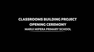 ARF Classrooms Project in Kisarawe District Tanzania