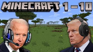 US Presidents Play Minecraft 1-10