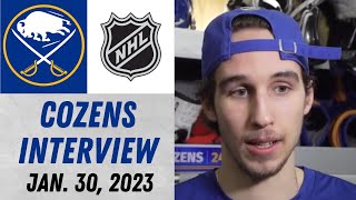 Dylan Cozens After Practice Interview (1/30/2023)