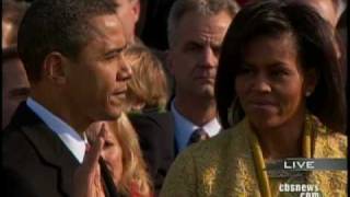 President Obama Takes Oath