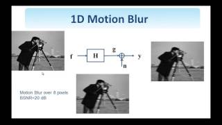 31. Digital Image Processing: Inverse Filtering