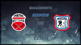 Ketterä vs KeuPa HT 3.1.2018 Maalikooste