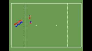 #Sado101: End zone stack - Dump & Swing