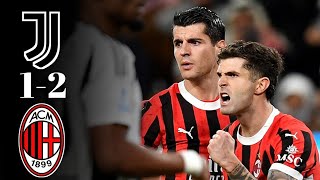 Juventus vs AC Milan super cap (1-2) all goal highlights!