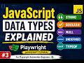 JavaScript Data Types Explained  | Playwright JavaScript Tutorial #3
