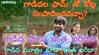 donkey గాడిదల ఫామ్ తో కోట్ల సంపాదించవచ్చా?#farming #agrifarming