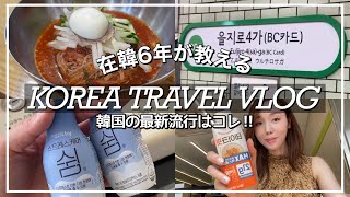 【韓国旅行VLOG】2泊3日韓国旅行‼️グルメ&ショッピング🇰🇷最新の韓国流行がわかる徹底ガイド💓【在韓6年日本人】