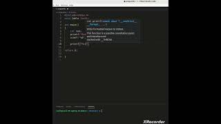 Multiplication table using function in c programming | c programming in Linux(day-21)