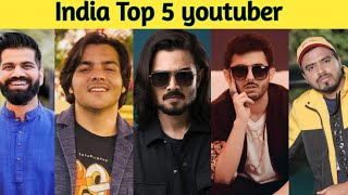 भारत के 5 सबसे अमीर youtuber | india to 5 richest youtuber #shorts #youtube #google