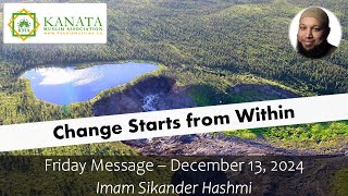 LIVE: Change Starts from Within - KMA Friday Message (Dec. 13, 2024)