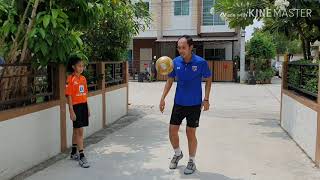 เดาะบอลง่ายๆได้ที่บ้าน (juggling ball)