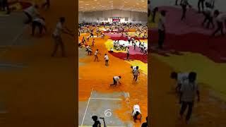 Onamvibes! World Record for the biggest Onam Pookalam in Calicut of 30,000 sqft