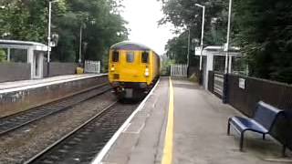 Network Rail DBSO 9701 \u0026 DRS 37409 Pass Long Eaton Station 14/06/14