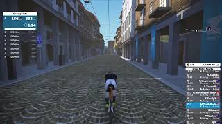 How to race the Bologna TT on Zwift. Quicker time with less watts