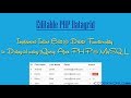 Inline Table Editing using jQuery Ajax PHP and MySQL
