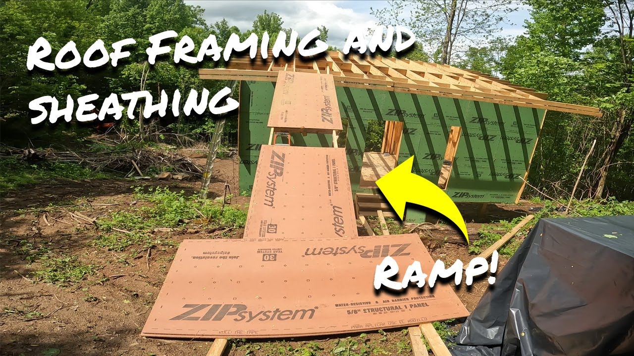 Episode 14 Roof Framing And Sheathing Youtube