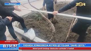 Yashash xonadonida ko'mib qo'yilgan \