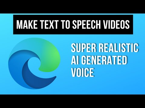 Text to Speech Software That You MUST Know - Microsoft Edge read aloud A.I. voice generator