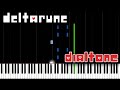 Dialtone - Deltarune: Chapter 2 (Piano Tutorial) [Synthesia]