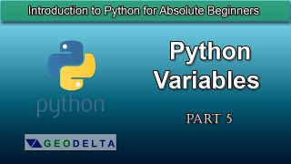 Lesson 5- Variables in Python
