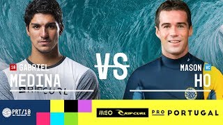 Gabriel Medina vs. Mason Ho - Round Two, Heat 1 - MEO Rip Curl Pro Portugal 2017