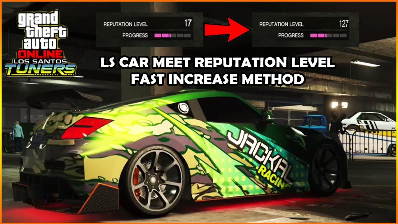 How To Increase Reputation Level Fast In LS Car Meets | GTA 5 Increase ...