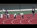 2019 11 4　岐阜県秋季陸上競技記録会　456年男子　100Ｍ