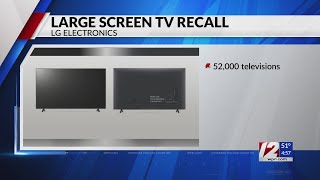 LG recalls nearly 57,000 TVs due to risks of tip-over, injury