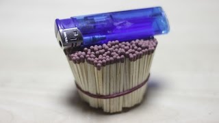 3 Awesome Experiments with Matches, Lighter and Sparkles