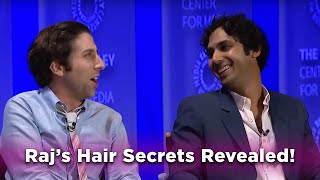 The Big Bang Theory - Raj's Hair Secrets Revealed!