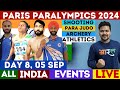 🔴Live : Paris Paralympics 2024 | Archery Match Live | Powerlifting Match | Medal Events