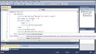 Visual Basic Tutorial 33 More On Do Loops YouTube