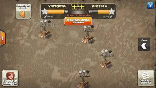 Viktorya war #246 - Clash of Clans - AQ walk th11